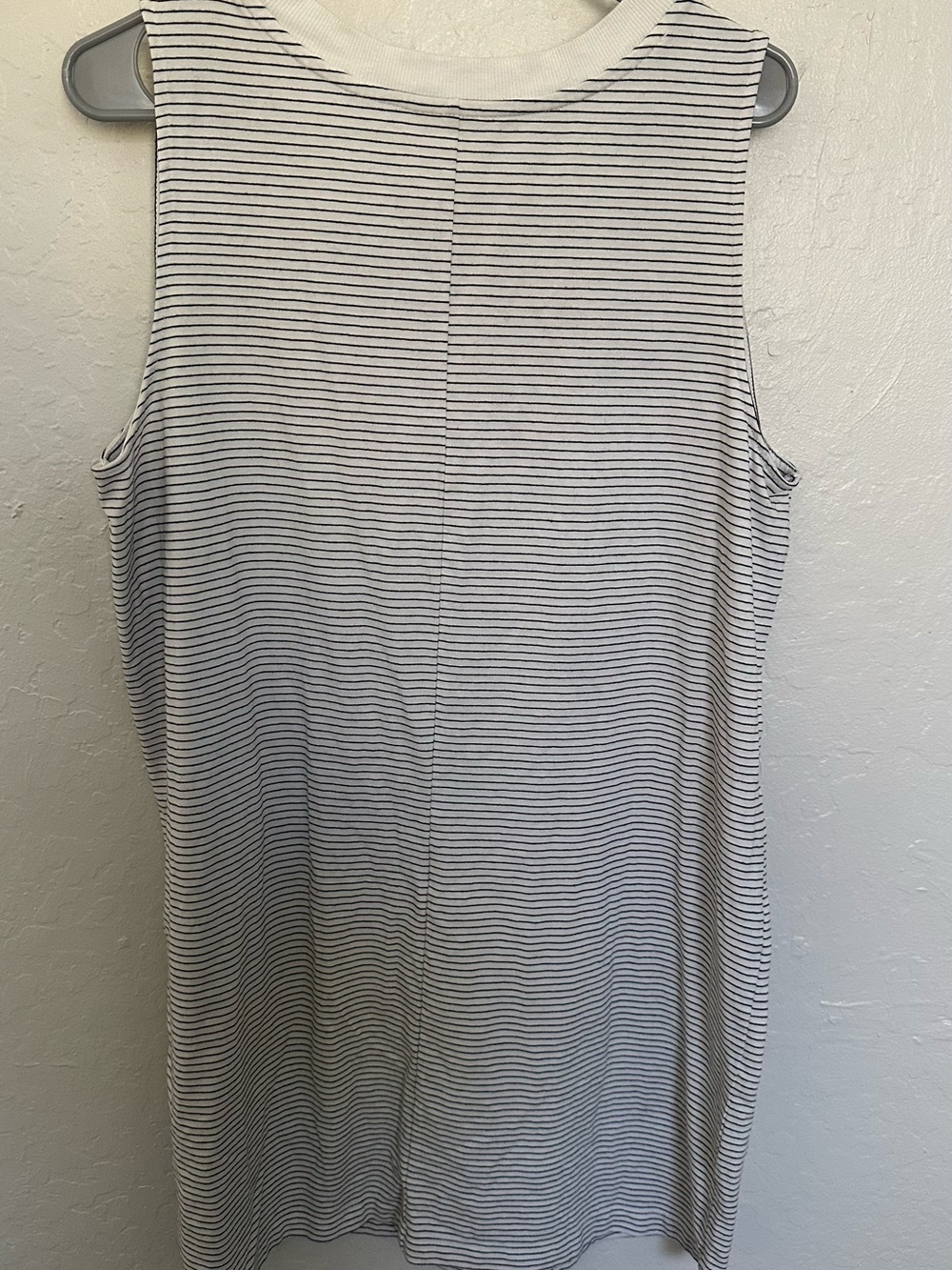 A New Day Black & White Striped Sleeveless Dress - XXL - Picture 2 of 3
